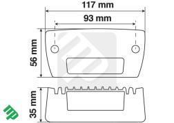 FARO LAVORO LUCE LATERALE LAMPA 7342 (2)2